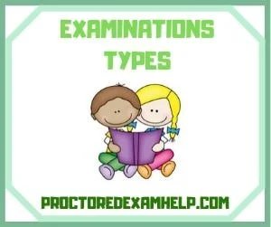 Proctored Exam Types Faith